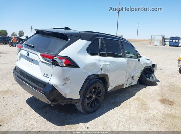 2T3E6RFV6PW038429 2023 TOYOTA RAV4 HYBRID White უკანა მარჯვენა