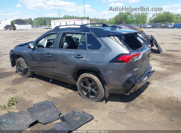 2T3E6RFV7MW006410 2021 TOYOTA RAV4 HYBRID Gray Задня ліва чверть