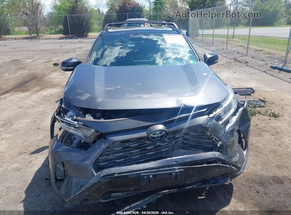 2T3E6RFV7MW006410 2021 TOYOTA RAV4 HYBRID Gray Вид панелі приладів