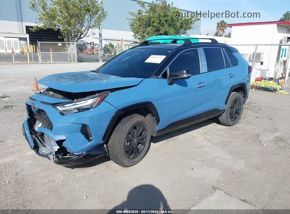 2T3E6RFV9SW088699 2025 TOYOTA RAV4 HYBRID Light Blue 