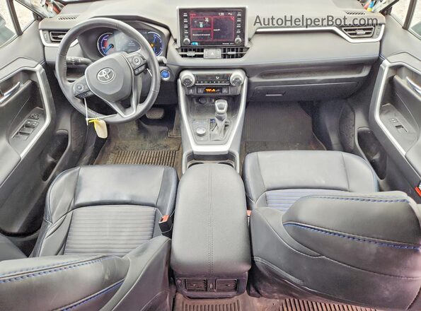 2T3E6RFVXMW004280 2021 TOYOTA RAV4 White წინა პანელის ხედი