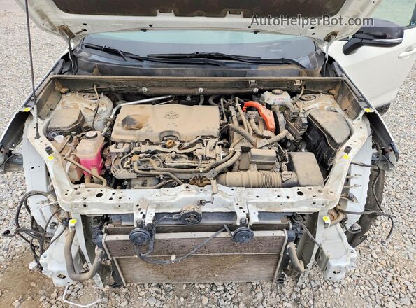 2T3E6RFVXMW004280 2021 TOYOTA RAV4 White ძრავის განყოფილების ხედი