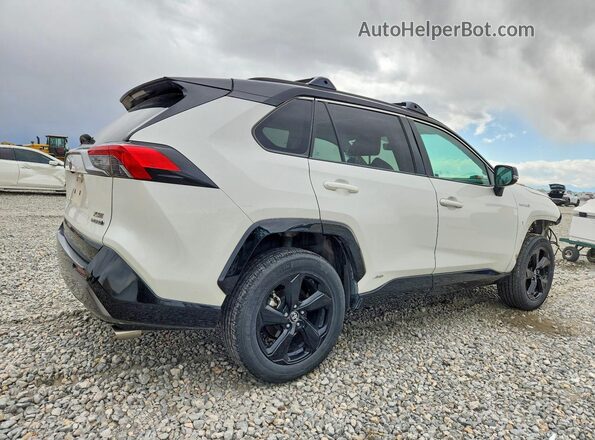 2T3E6RFVXMW004280 2021 TOYOTA RAV4 White უკანა მარჯვენა