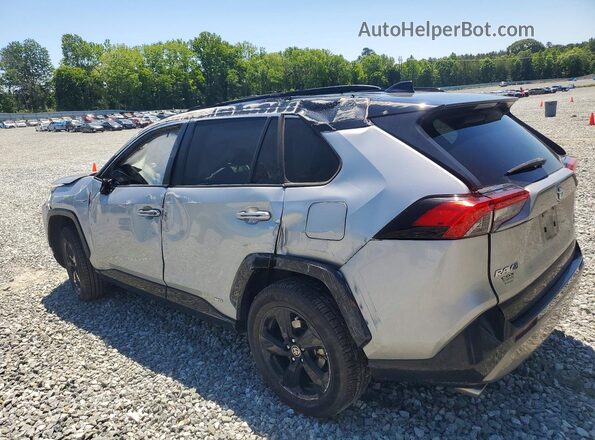 2T3E6RFVXMW020673 2021 TOYOTA RAV4 Silver Rear left