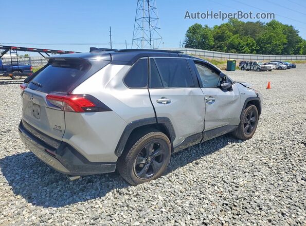2T3E6RFVXMW020673 2021 TOYOTA RAV4 Silver Rear right
