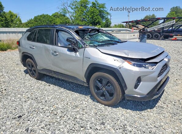 2T3E6RFVXMW020673 2021 TOYOTA RAV4 Silver Front right