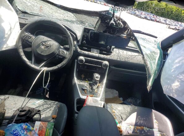 2T3E6RFVXMW020673 2021 TOYOTA RAV4 Silver Dashboard view