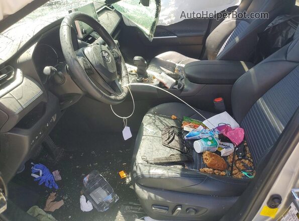 2T3E6RFVXMW020673 2021 TOYOTA RAV4 Silver Front interior view