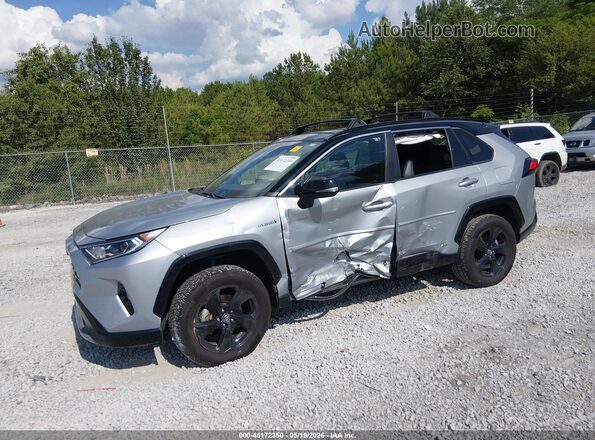 2T3EWRFV2LW073933 2020 TOYOTA RAV4 HYBRID Silver 