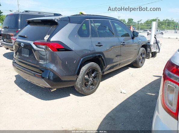 2T3EWRFV3LW084648 2020 TOYOTA RAV4 HYBRID Gray Trasero derecho