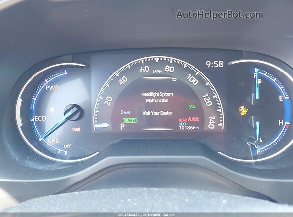 2T3EWRFV3LW084648 2020 TOYOTA RAV4 HYBRID Gray 