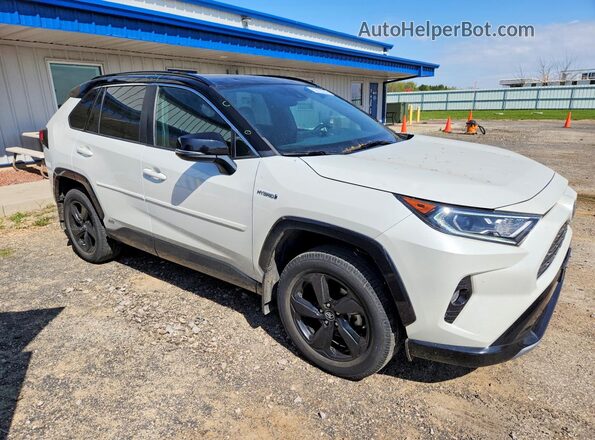 2T3EWRFV4KW005566 2019 TOYOTA RAV4 White წინა მარჯვენა