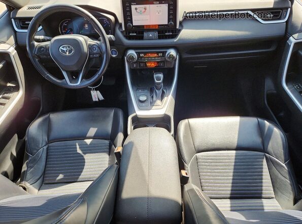 2T3EWRFV4KW005566 2019 TOYOTA RAV4 White წინა პანელის ხედი