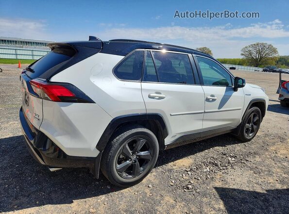 2T3EWRFV4KW005566 2019 TOYOTA RAV4 White უკანა მარჯვენა