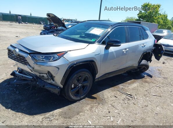 2T3EWRFV5KW029746 2019 TOYOTA RAV4 HYBRID Серебряный 