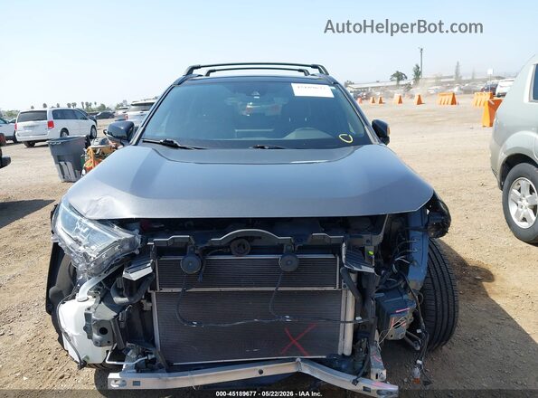 2T3EWRFV6LW073157 2020 TOYOTA RAV4 HYBRID Gray Rear interior view