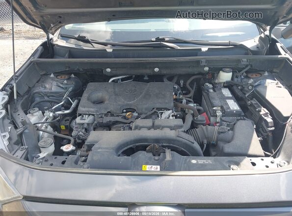 2T3F1RFV0MW146852 2021 TOYOTA RAV4 Gray Вид ззаду