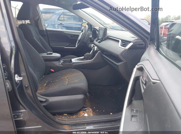 2T3F1RFV0MW146852 2021 TOYOTA RAV4 Gray Вид салону спереду