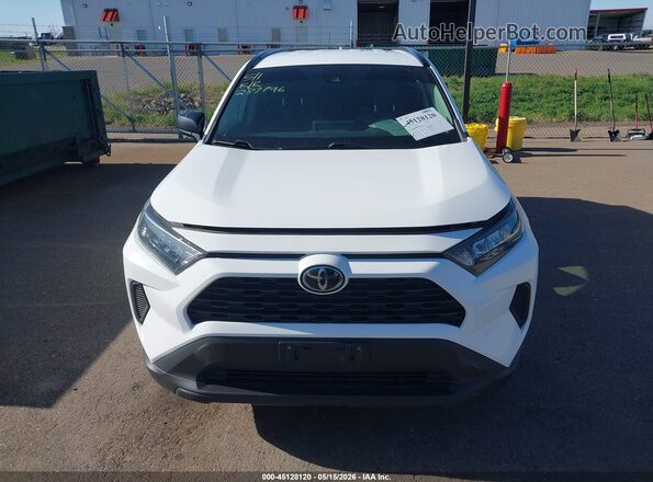 2T3F1RFV2LC118695 2020 TOYOTA RAV4 White Widok wnętrza z tyłu