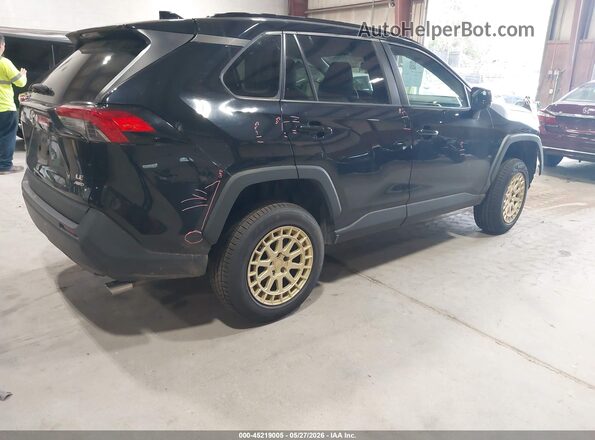 2T3F1RFV2LW084692 2020 TOYOTA RAV4 Black Задня права чверть