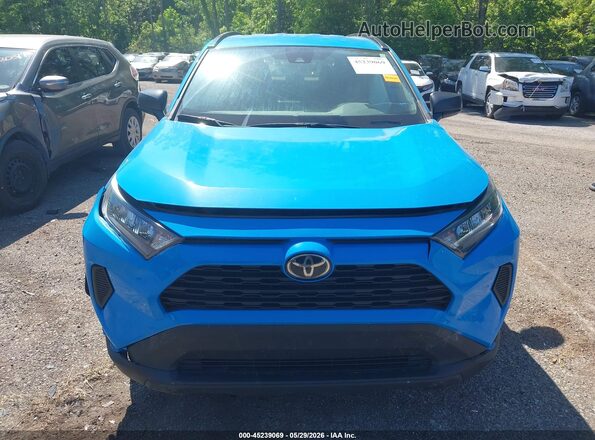 2T3F1RFV3LC123470 2020 TOYOTA RAV4 Blue ხელსაწყოთა პანელის ხედი