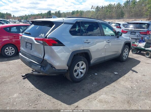 2T3F1RFV4KW044600 2019 TOYOTA LE Silver Trasero derecho