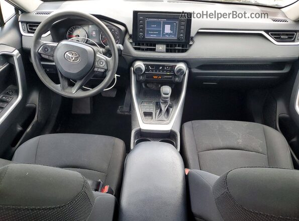 2T3F1RFV4KW050428 2019 TOYOTA RAV4 Silver Dashboard view