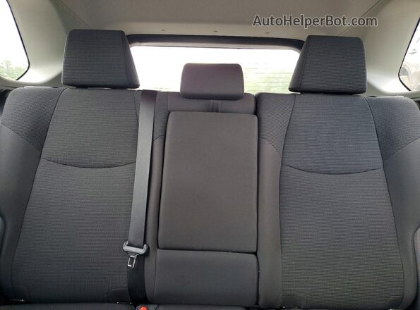 2T3F1RFV4KW050428 2019 TOYOTA RAV4 Silver Rear seats view
