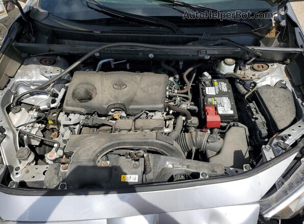 2T3F1RFV4KW050428 2019 TOYOTA RAV4 Silver Engine compartment view