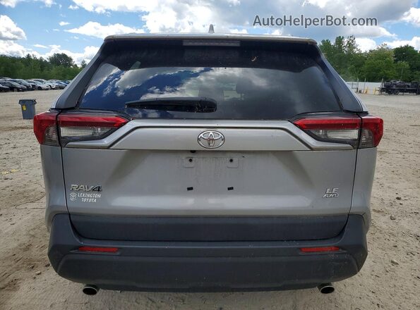 2T3F1RFV4KW050428 2019 TOYOTA RAV4 Silver Rear view