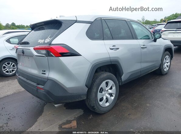 2T3F1RFV4SW573156 2025 TOYOTA RAV4 Silver Rear right