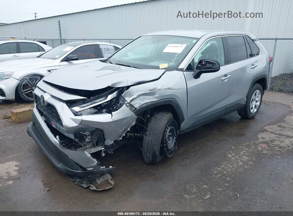 2T3F1RFV4SW573156 2025 TOYOTA RAV4 Silver Front left