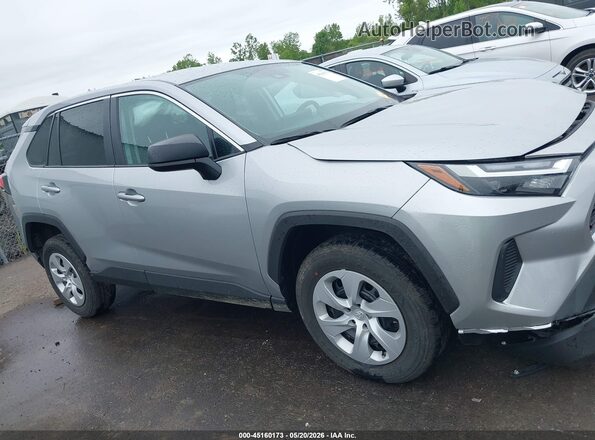 2T3F1RFV4SW573156 2025 TOYOTA RAV4 Silver Rear interior view