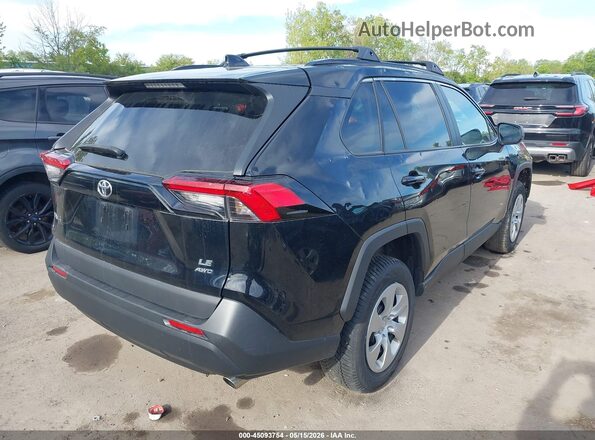 2T3F1RFV7KW080507 2019 TOYOTA RAV4 Black უკანა მარჯვენა