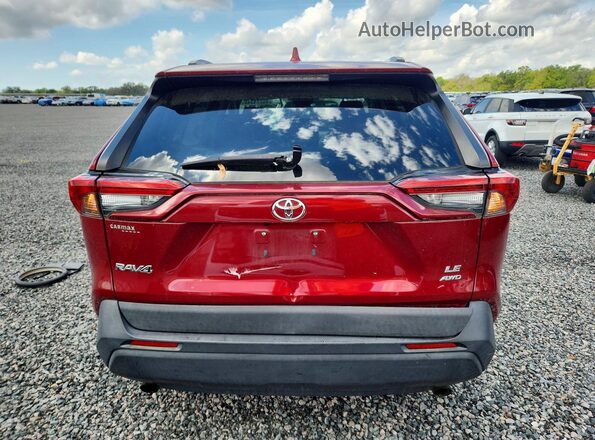 2T3F1RFV7LC105845 2020 TOYOTA LE Red Հետևի տեսք