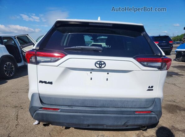 2T3F1RFV8MC151086 2021 TOYOTA RAV4 White Vista trasera