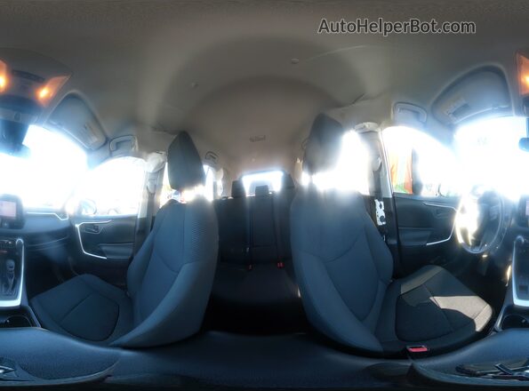 2T3F1RFV8MC151086 2021 TOYOTA RAV4 White Vista interior de 360 grados
