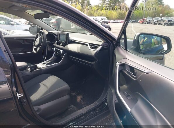 2T3F1RFV9MW191837 2021 TOYOTA LE Black Widok wnętrza z przodu
