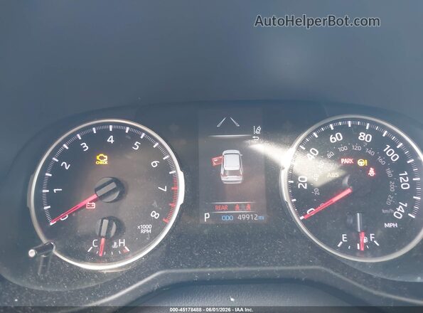 2T3F1RFV9MW201654 2021 TOYOTA RAV4 White Հետևի նստատեղերի տեսք