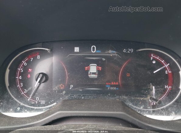 2T3F1RFV9PC370885 2023 TOYOTA RAV4 Black Вид задніх сидінь