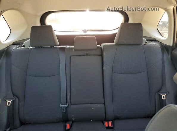 2T3F1RFV9SW601971 2025 TOYOTA RAV4 Black უკანა სალონის ხედი