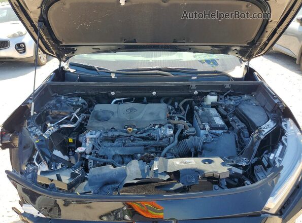 2T3F1RFV9SW601971 2025 TOYOTA RAV4 Black VIN კოდის სტიკერის ხედი