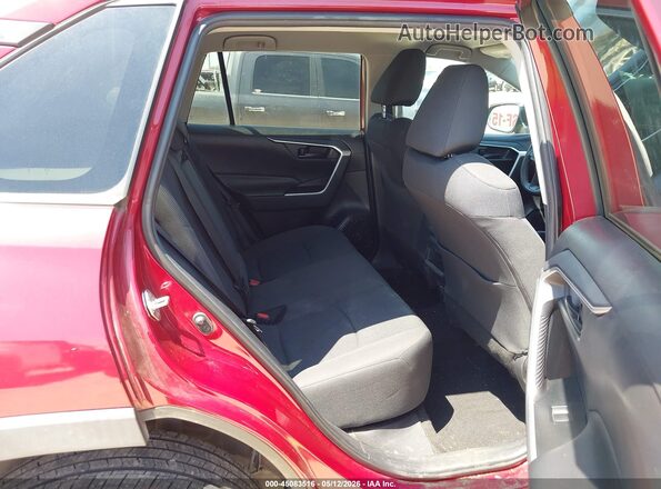 2T3F1RFVXKW020494 2019 TOYOTA LE Maroon VIN կոդի պիտակի տեսք
