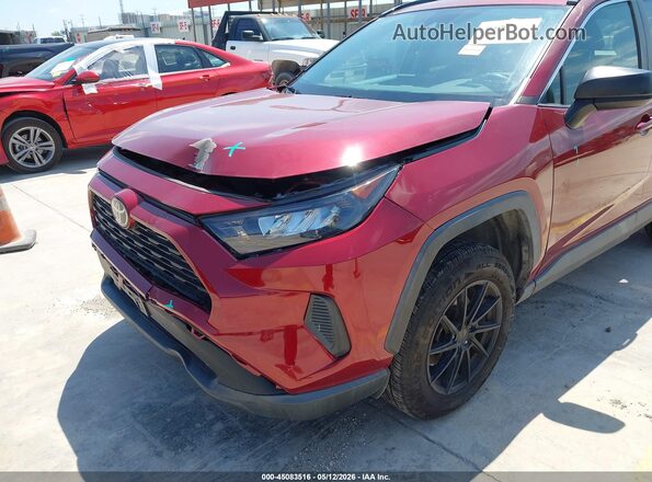 2T3F1RFVXKW020494 2019 TOYOTA LE Maroon Դիմացի տեսք