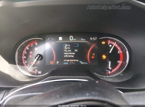 2T3F1RFVXSW521630 2025 TOYOTA RAV4 Gray Widok tylnych siedzeń