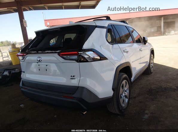 2T3G1RFV1MC189019 2021 TOYOTA RAV4 White Задня права чверть