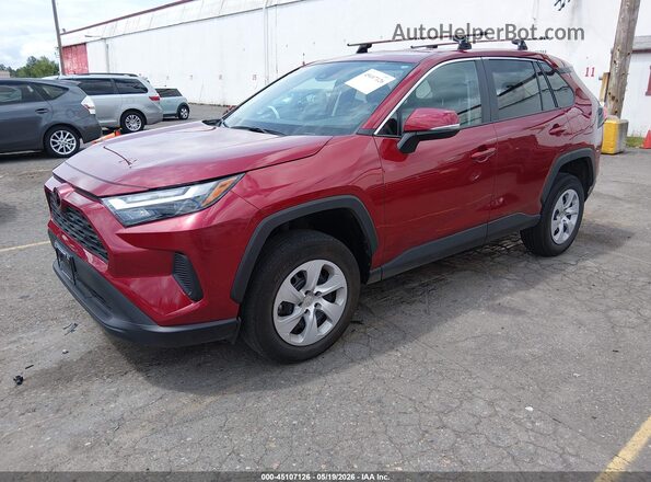 2T3G1RFV2PW398062 2023 TOYOTA RAV4 Красный Передняя левая четверть