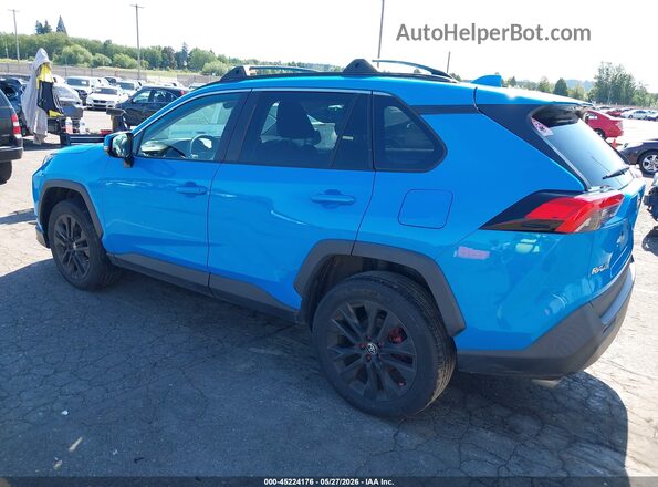 2T3G1RFV3LW121799 2020 TOYOTA RAV4 Blue Rear left