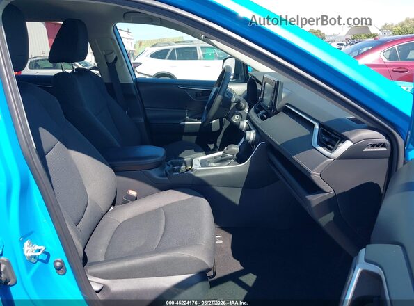 2T3G1RFV3LW121799 2020 TOYOTA RAV4 Blue Front interior view