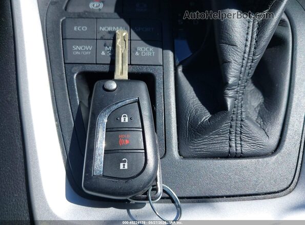 2T3G1RFV3LW121799 2020 TOYOTA RAV4 Blue Dashboard view